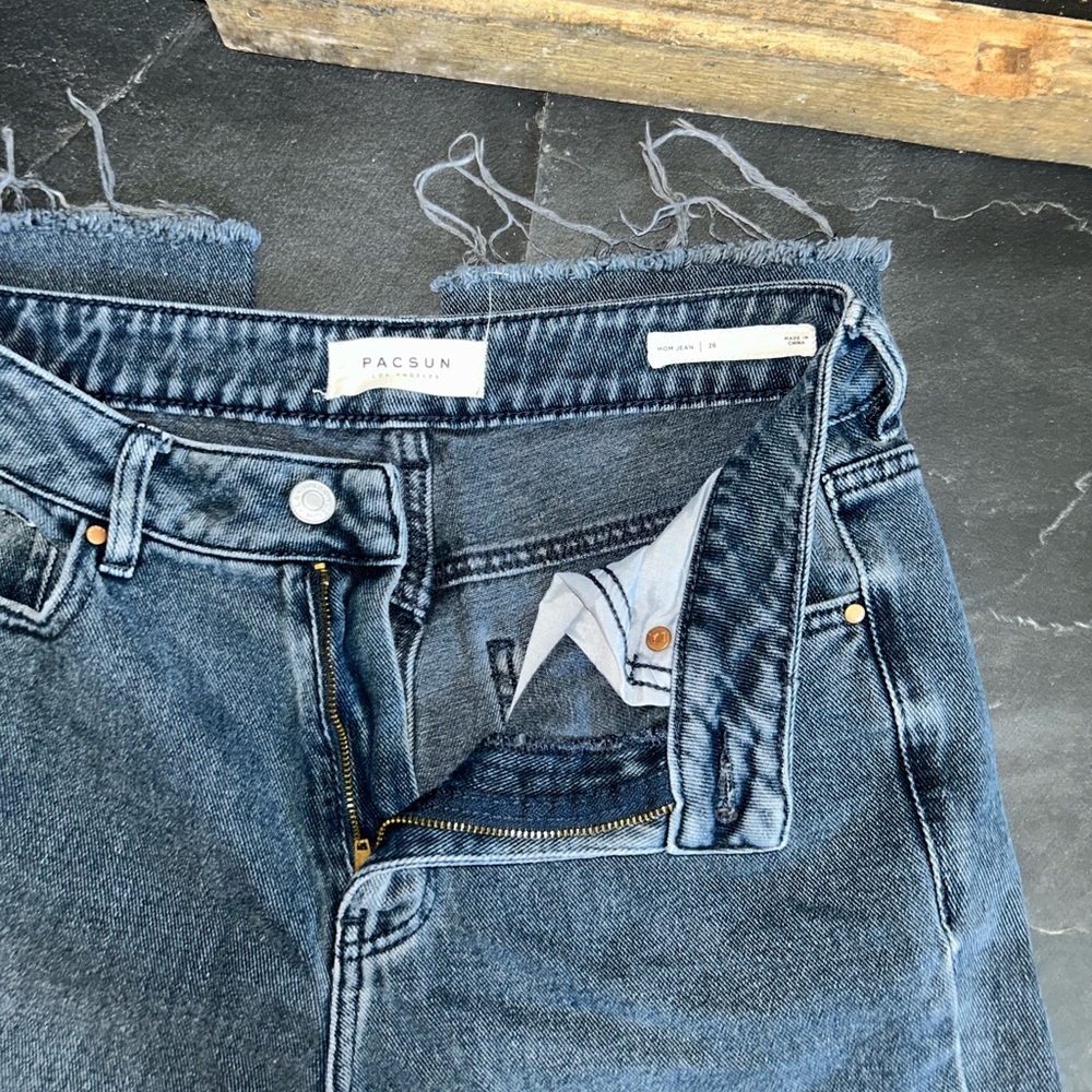 Pacsun mom jean straight leg